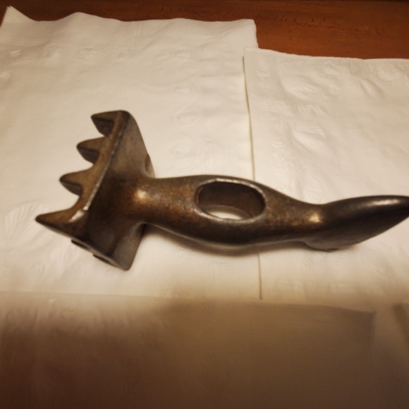 Antique Cast Iron Meat Tenderizer 1920’s - Picture 4 of 7